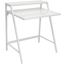  2-Tier - Desk - White