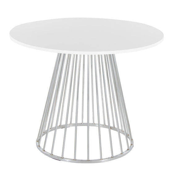 Canary - Cosmo Dining Table - Silver Base