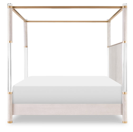 Miramar - Panel Bed Canopy Acrylic Posts