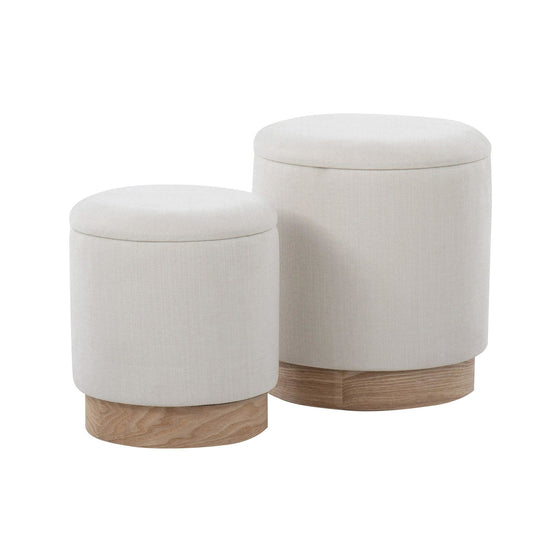 Marla - Nesting Ottoman Set