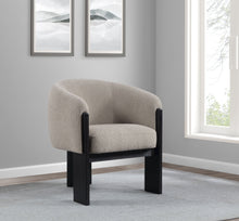  Valdez - Boucle Upholstered Barrel Back Accent Chair