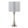 Lenuxe - 24" Metal Table Lamp (Set of 2) - Steel Base