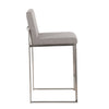 Fuji - High Back Upholstered Counter Stool Set