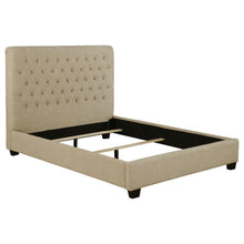  Chloe - Upholstered Panel Bed