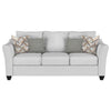 Salizar - Upholstered Flared Arm Sofa - Sand