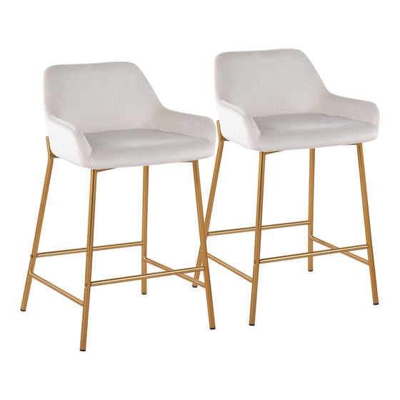 Daniella - Fixed-Height Counter Stool Set