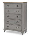 Kingston - Drawer Chest - Sandalwood Brown / Tweed Gray