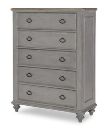  Kingston - Drawer Chest - Sandalwood Brown / Tweed Gray