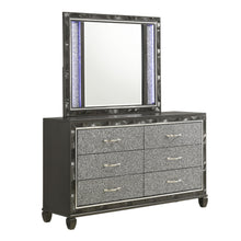  Radiance - Dresser & Mirror - Black