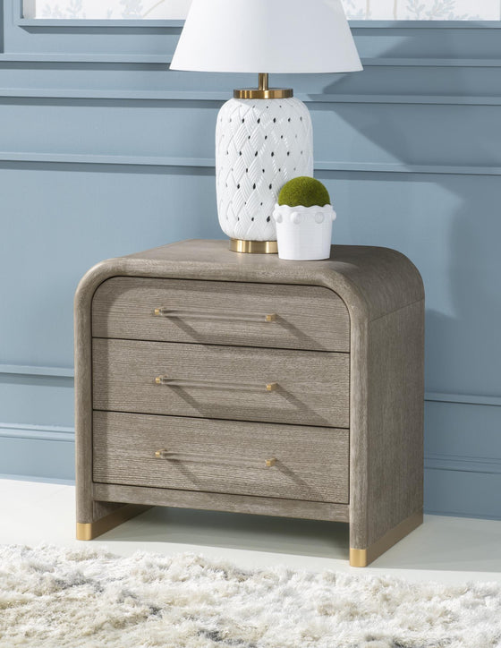 Miramar - Three Drawer Nightstand