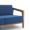 Bali - Loveseat - Dark Blue