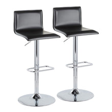  Mara - Upholstered Adjustable Barstool (Set of 2)