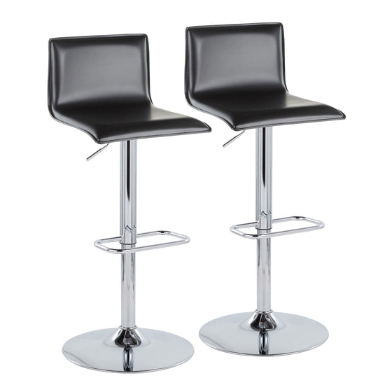 Mara - Upholstered Adjustable Barstool (Set of 2)