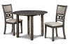 Gia - Table Set With 2 Chairs