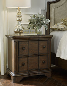  Stafford - Nightstand - Dark Brown