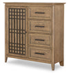 Beacon Hill - Door Chest Bureau - Dusted Barley