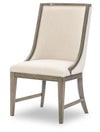 Aberdeen - Shelter Upholstred Side Chair - Saddle Brown