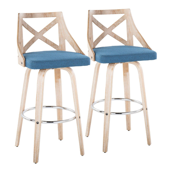 Charlotte - 30" Fixed-Height Barstool (Set of 2)