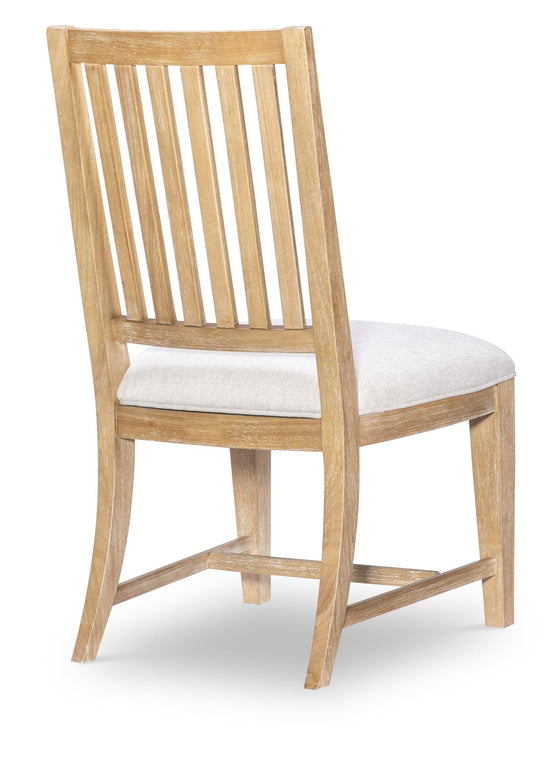 Torrance - Slat Back Dining Chair - Aged Driftwood