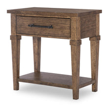  Artisan's Place - One Drawer Nightstand - Vintage Pine Ironwood