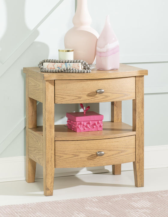 Today's Traditions - Open Nightstand 2 Drawer