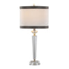 Diamond - Torch 25.75" Crystal Table Lamp (Set of 2) - White