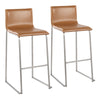 Mara - Upholstered Barstool Set