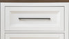 Beckett - Bureau Chest - Natural White With Dark Oak