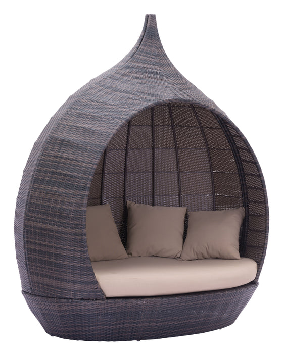 Martinique Beach - Daybed - Brown / Beige