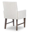 Architect - Upholstered Host Arm Chair - Onyx