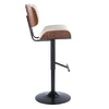 Lombardi - Adjustable Barstool With Swivel (Set of 3)