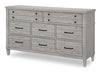 Belhaven - Dresser - Weathered Plank