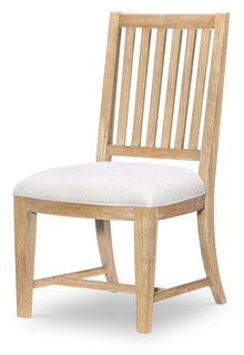  Torrance - Slat Back Dining Chair - Aged Driftwood