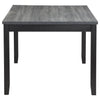 Barlow - 6 Piece Rectangular Dining Table Set - Gray And Black