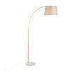 March - Floor Lamp - White Marble