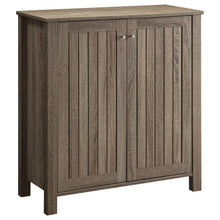  Marisa - 4-Shelf Engineered Wood Shoe Cabinet - Dark Taupe