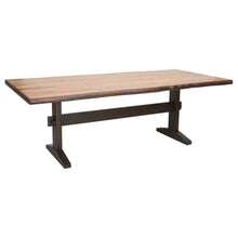  Bexley - Live Edge Dining Table - Natural Honey