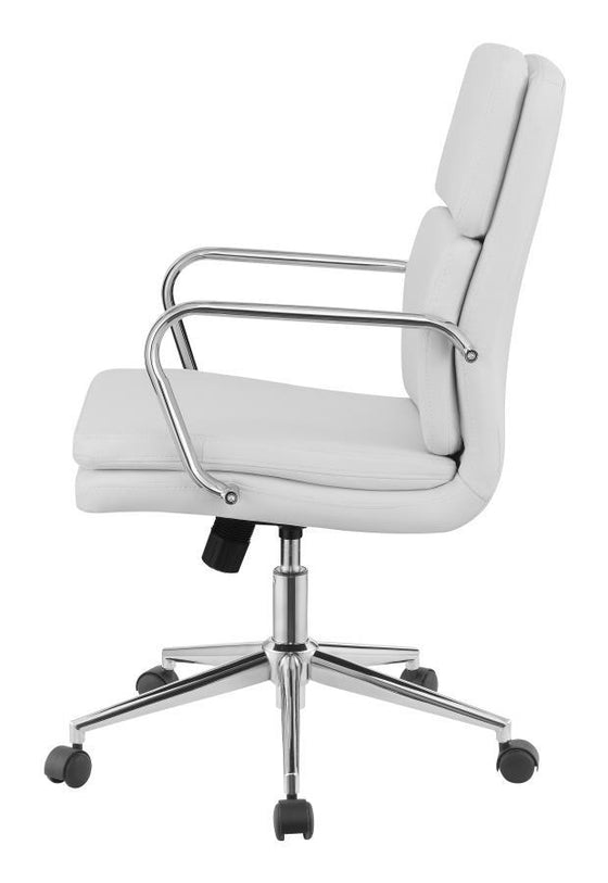 Ximena - Upholstered Adjustable Mid Back Office Chair