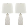 Hex - 20" Ceramic Accent Lamp (Set of 2)