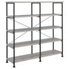 Analiese - 4-Shelf Double Bookshelf