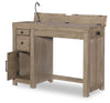 Wyatt - Complete Desk - Weathered Stone