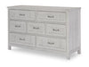 Preston - Seven Drawer Dresser - Bleached Linen