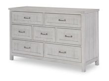  Preston - Seven Drawer Dresser - Bleached Linen