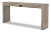 Halifax - Sofa Console Table - Flax And Java