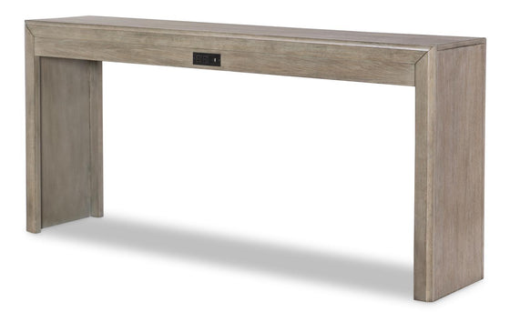 Halifax - Sofa Console Table - Flax And Java