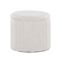  Lindsey - Storage Ottoman - Beige