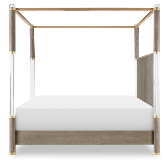 Miramar - Panel Bed Canopy Acrylic Posts