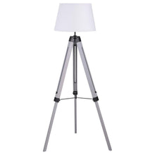  Dayton - Empire Shade Metal Tripod Floor Lamp - Gray