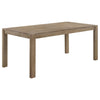 Scottsdale - Solid Wood Dining Table - Washed Brown