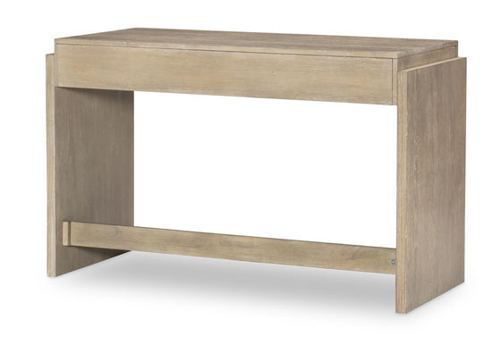 District - Desk - Weathered Oak